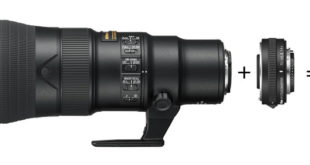 500mm PF 5.6 Nikon avec multiplicateur TC 1.4E III